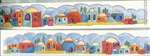 Yerushalayim Bulletin Board Borders - 2 in. x 24 in. - 12 pack