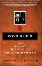 Dossier by Edward Jay Epstein (PB)